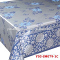 Embossed Gold / Silver PVC Tablecloth
